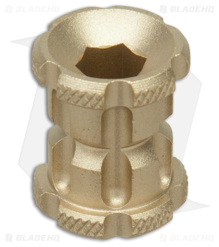 Koch Tools Ball Nose Brass Bead - Knurled Plain