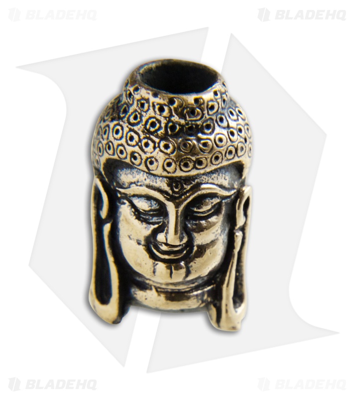 Lion ARMory Buddha Lanyard Bead Brass