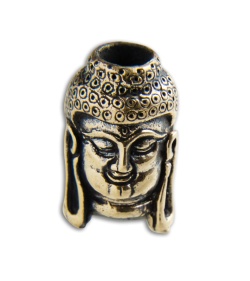 Lion ARMory Buddha Lanyard Bead Brass