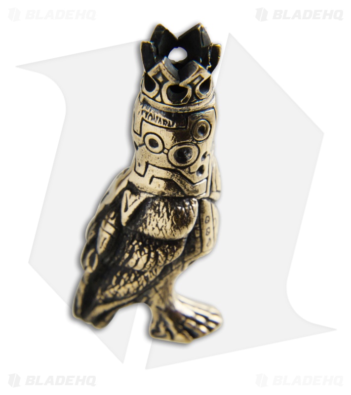 Lion ARMory Cyber Bird Lanyard Bead Brass