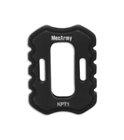 MecArmy KPT-1 Titanium Lanyard Bead (Black PVD) 