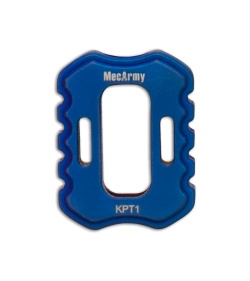 MecArmy KPT-1 Titanium Lanyard Bead (Blue PVD) 