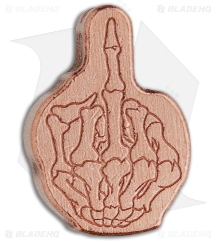 RB Tools & Design F.O. "To The Grave" Machined Copper Bead
