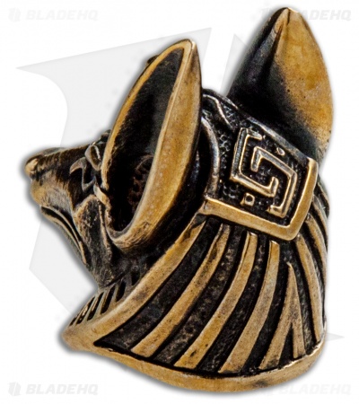 RUS Beads Shop Anubis God of the Dead Lanyard Bead - Bronze