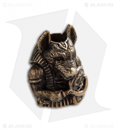 RUS Beads Shop Anubis Lanyard Bead - Bronze
