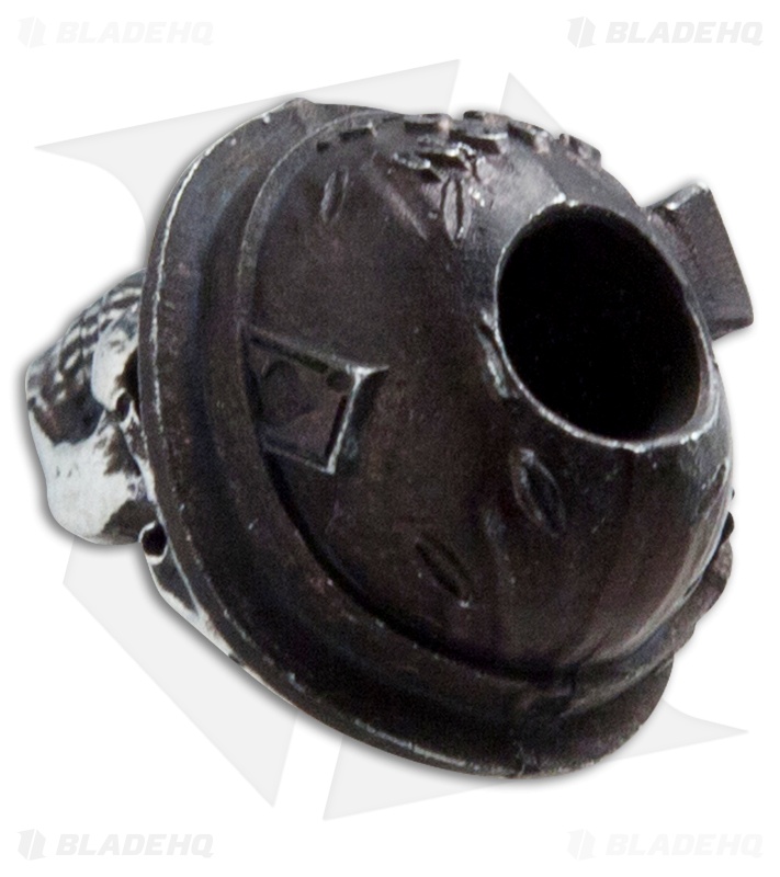 RUS Beads Shop Born To Kill  Skull Lanyard Bead 