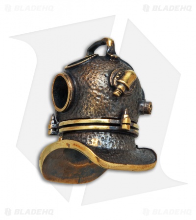 RUS Beads Shop Diving Helmet Lanyard Bead - Bronze