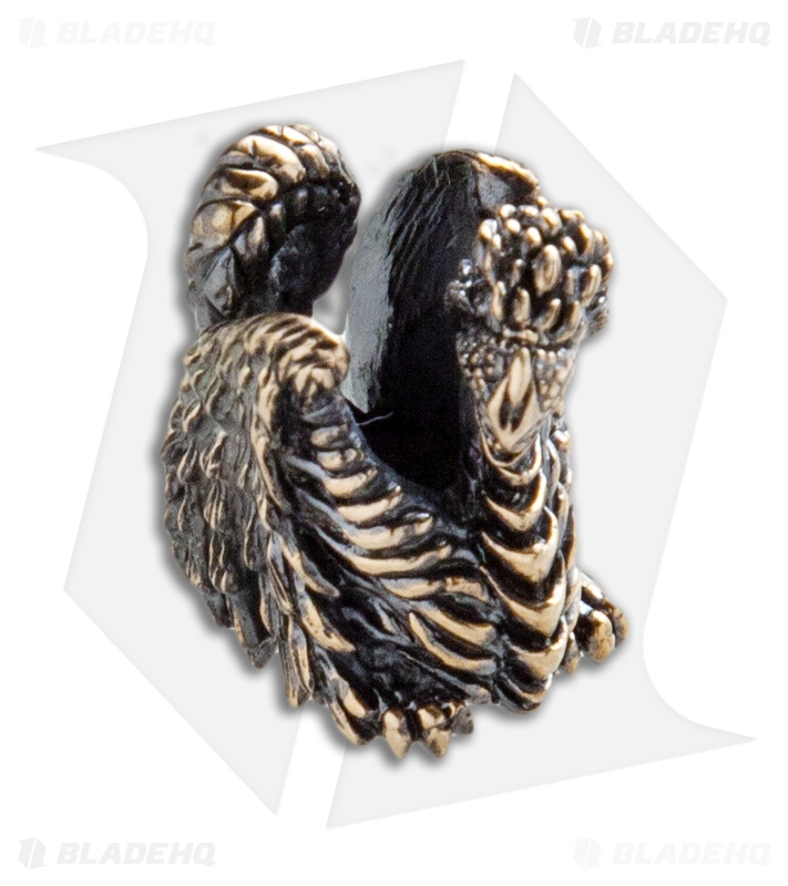 RUS Beads Shop Dragon Lanyard Bead - Bronze