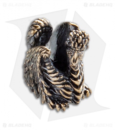 RUS Beads Shop Dragon Lanyard Bead - Bronze