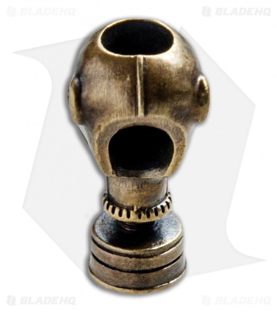 RUS Beads Shop Gas Mask Lanyard Bead - Bronze