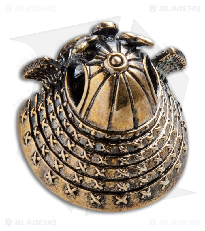 RUS Beads Shop Samurai Warrior Lanyard Bead - Bronze