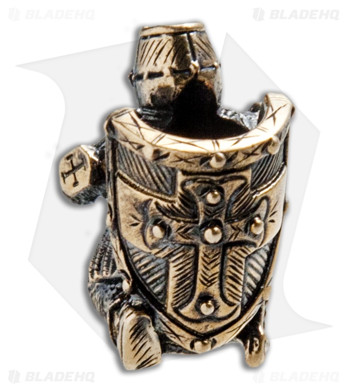 RUS Beads Shop Templar Knight Lanyard Bead - Bronze
