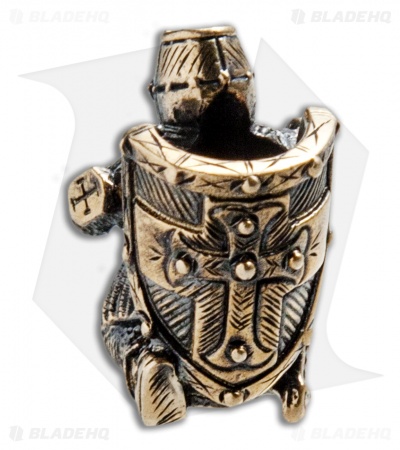 RUS Beads Shop Templar Knight Lanyard Bead - Bronze