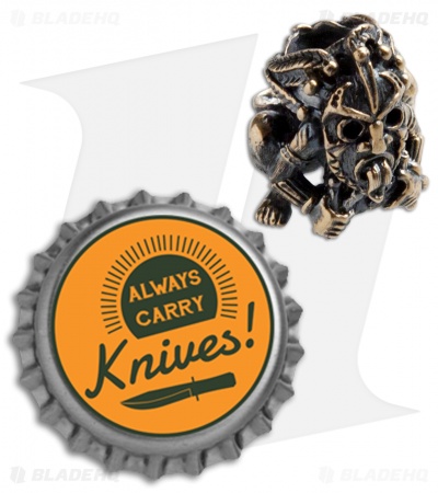 RUS Beads Shop Voodoo Lanyard Bead - Bronze