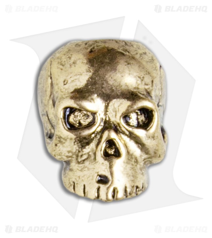Schmuckatelli Original Classic Skull Lanyard Bead (Antique 18k