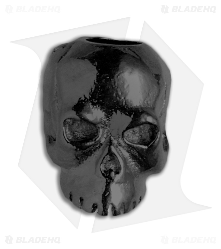 Schmuckatelli Original Classic Skull Lanyard Bead (Hematite)