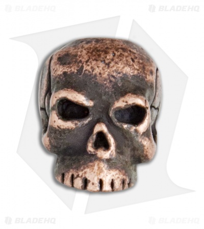 Schmuckatelli Original Classic Skull Lanyard Bead (Roman Copper Oxide)