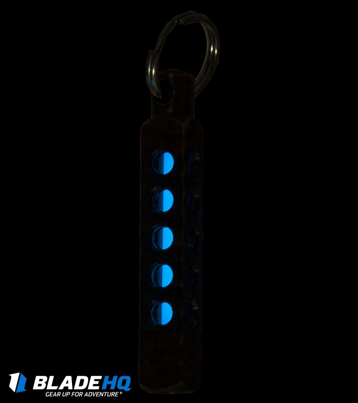 Spalinger Brass Square Minimalist Tritium Lantern (Carved Antique Patina)