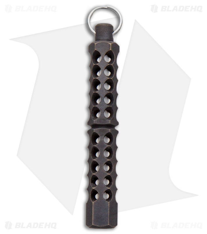 Spalinger Gear Brass Hex XL Tritium Lantern (Dark Patina)