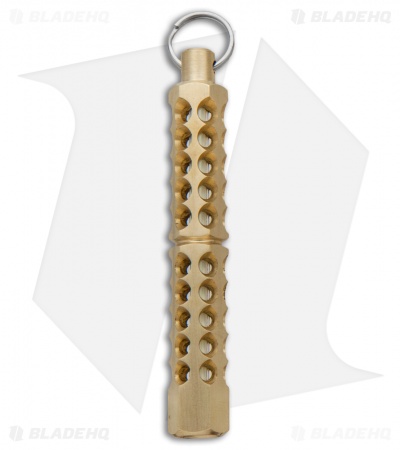 Spalinger Gear Brass Hex XL Tritium Lantern Satin