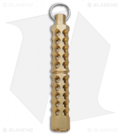 Spalinger Gear Brass Hex XL Tritium Lantern Satin