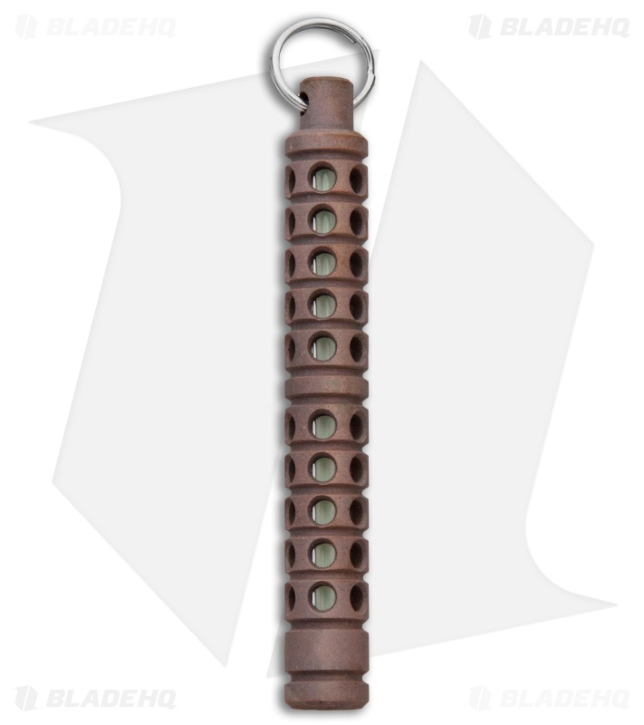 Spalinger Gear Copper XL Round Grooved Lantern (Dark Patina)
