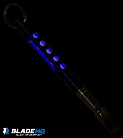 Spalinger Gear Minimalist Tritium Pry-Tool Key Chain (Anodized Dark Blue)