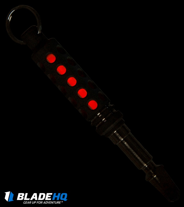 Spalinger Gear Round Tritium Pry-Tool Key Chain (Blasted Raw)