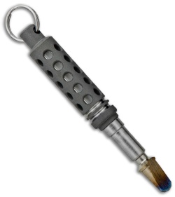 Spalinger Gear Round Tritium Pry-Tool Key Chain (Blasted Raw)