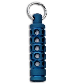 Spalinger Gear Titanium Round Grooved Lantern (Blasted Light Blue Ano)