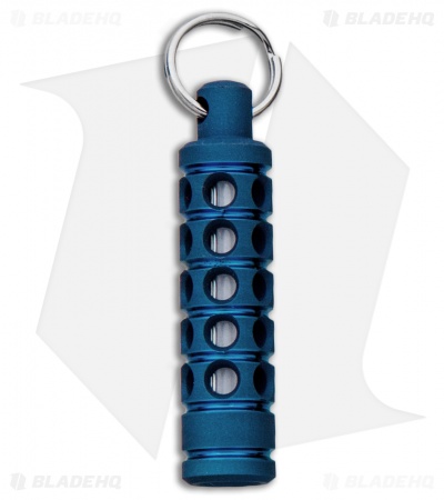 Spalinger Gear Titanium Round Grooved Lantern (Blasted Light Blue Ano)