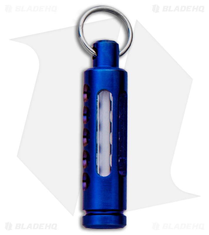 Spalinger Gear Titanium Round Lantern (Satin Dark Blue Ano)