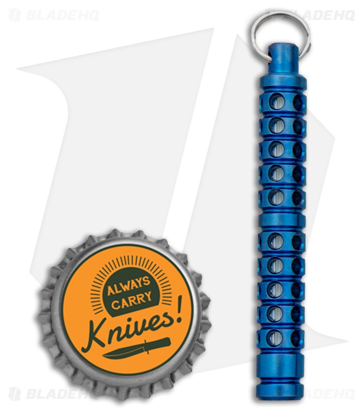 Spalinger Gear Titanium XL Grooved Lantern (Blue Ano)