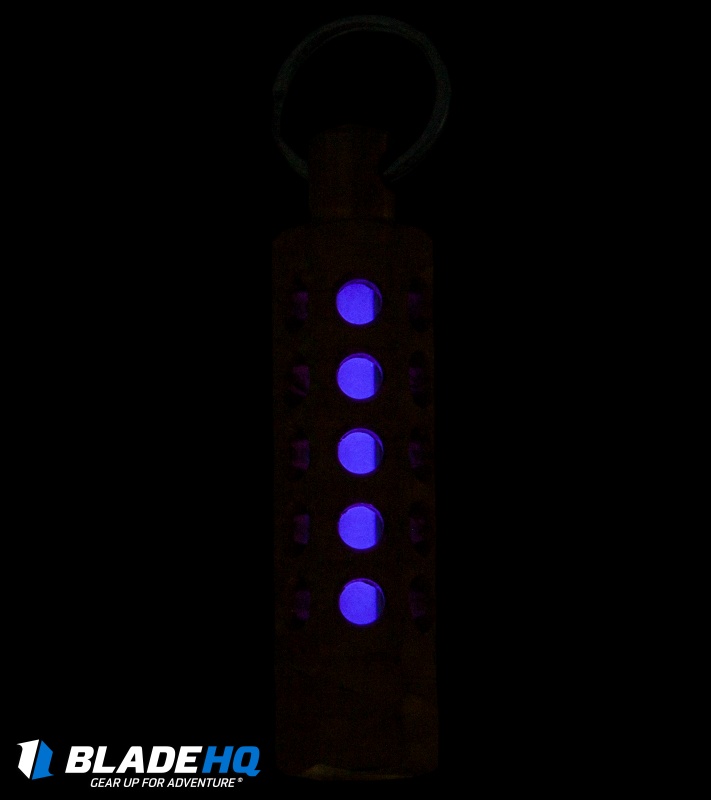 Spalinger Gear Brass Hex Carved Tritium Lantern (Torched)
