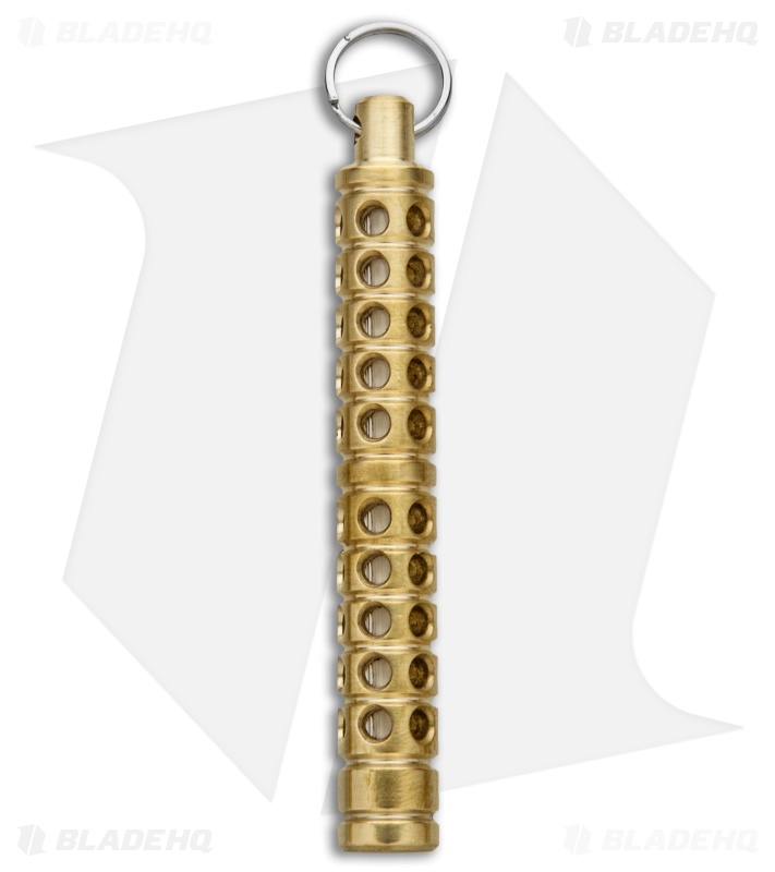 Spalinger Gear Brass Round XL Grooved Tritium Lantern (Satin)