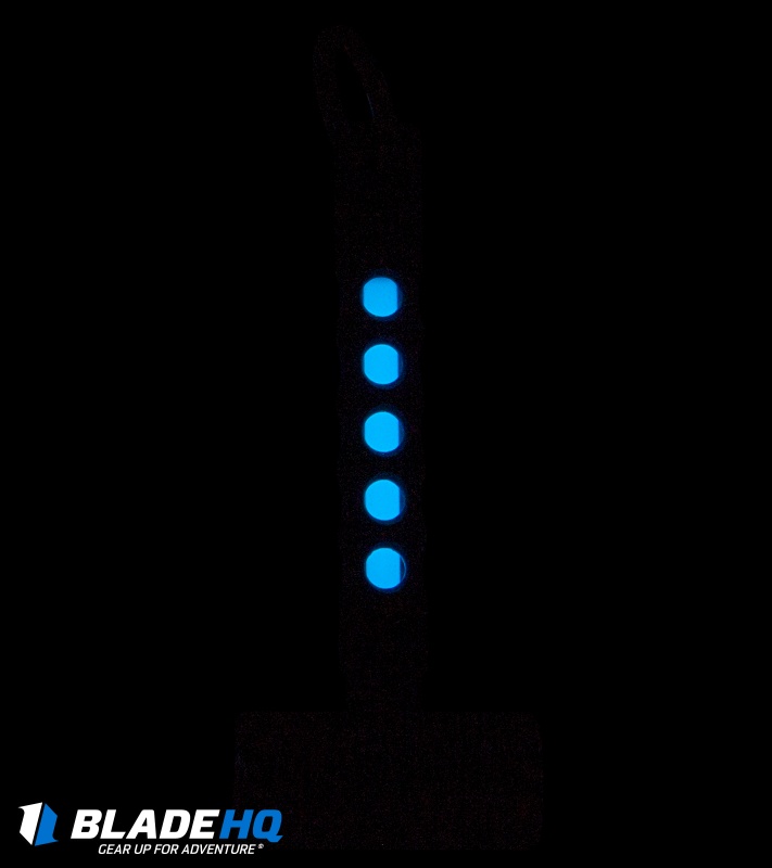Spalinger Hammer Brass Tritium Lantern Bead (Dark Patina)