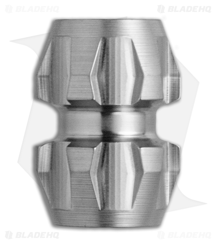 Ti2 Design Rogue Titanium Lanyard Bead - Tumbled