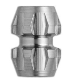 Ti2 Design Rogue Titanium Lanyard Bead - Tumbled 