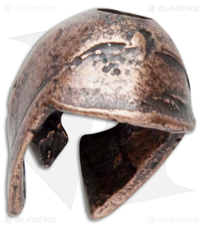 Viking Crusader Helmet Lanyard Bead - Copper