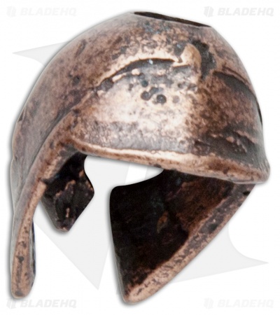 Viking Crusader Helmet Lanyard Bead - Copper