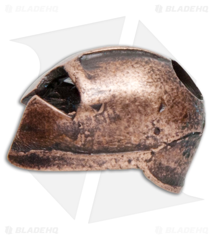 Viking Crusader Helmet Lanyard Bead - Copper