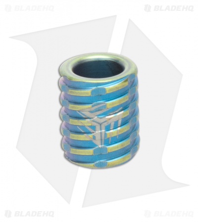 WE Knife Co. Titanium Lanyard Bead (Blue) A-02C