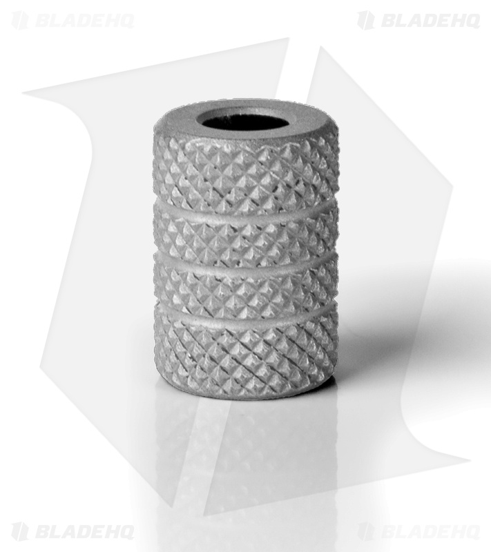 JigPro Lanyard Bead Thin Groove Knurled Cinch Sleeve (Bead Blast)