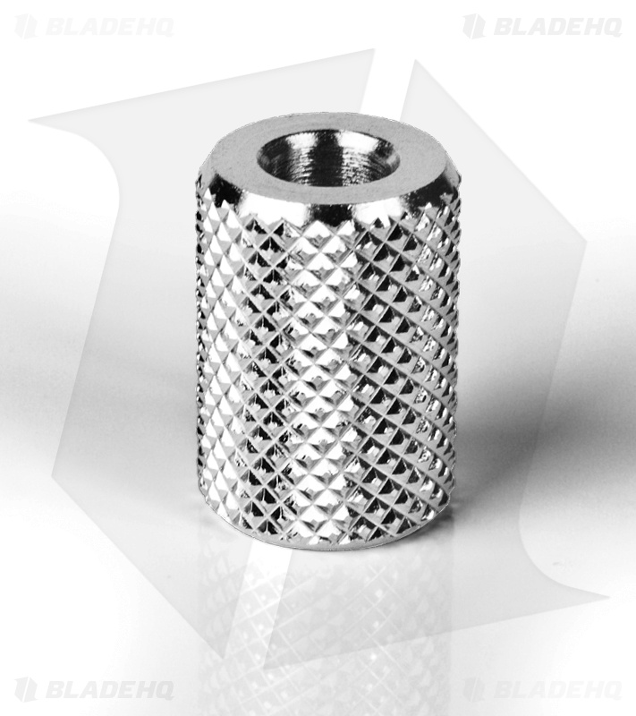 JigPro Lanyard Bead Solid Knurled Cinch Sleeve (Polished)