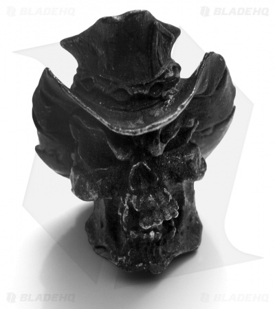 Schmuckatelli Vinnie Garoon Cowboy Skull Bead (Black Oxide)
