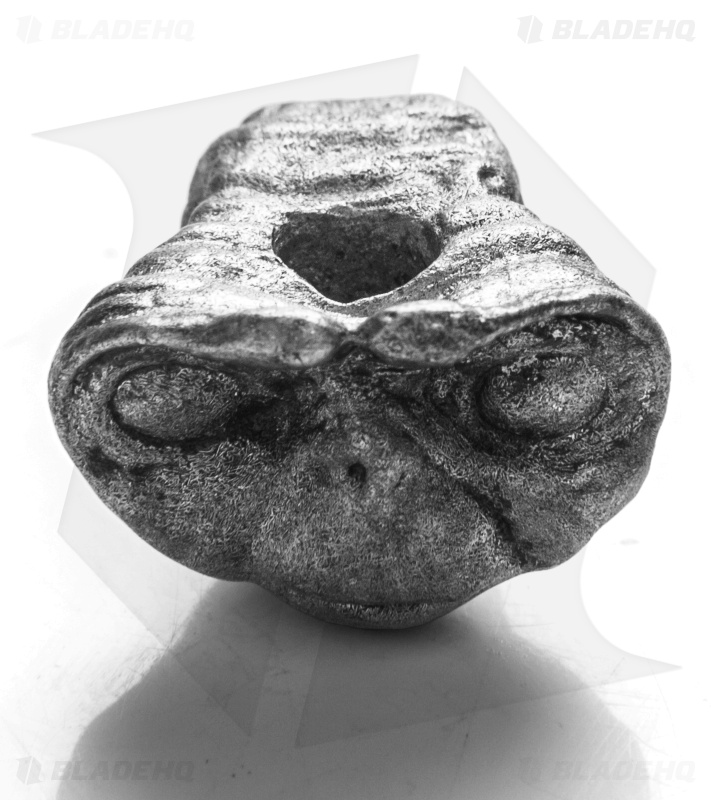 Magallona Phone Home Skull Lanyard Bead (Pewter) 