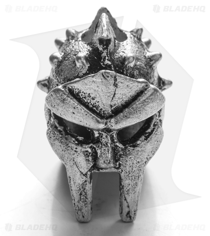 Magallona Gladiator Skull Lanyard Bead (Pewter) 