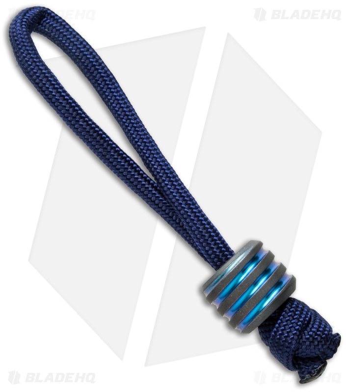 Hanks by Hank HBH Hardware Twisted Fatty Titanium Bead Teal