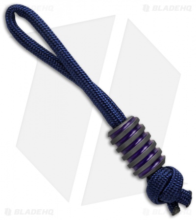 Hanks by Hank HBH Hardware Twisted Slim Titanium Bead Purple/Bronzed