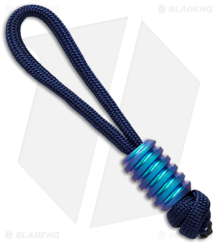 Hanks by Hank HBH Hardware Twisted Slim Titanium Bead Full Teal
